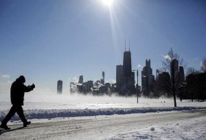 Onda de frio extremo congela parte dos Estados Unidos