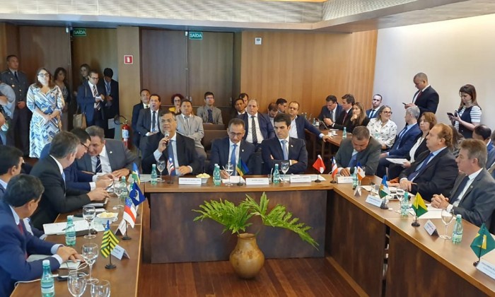 Em Consorcio da Amazonia Legal governador Carlesse propoe atuacao conjunta